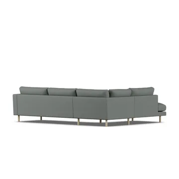 Bredhult Sofa - Caleido Grey 1240-Eiche weiß geölt, 3-sitzig A2 - 1898
