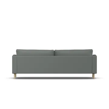Bredhult Sofa - Caleido Grey 1240-Eiche weiß geölt, 3-sitzig - 1898