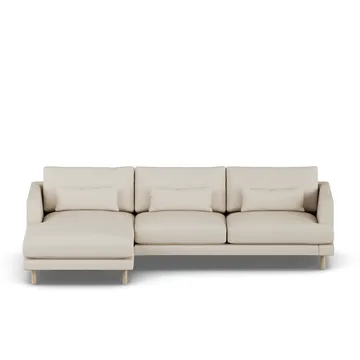 Bredhult Sofa - Jump Beige 1956-Eiche weiß geölt, 2,5-sitzig C2 - 1898