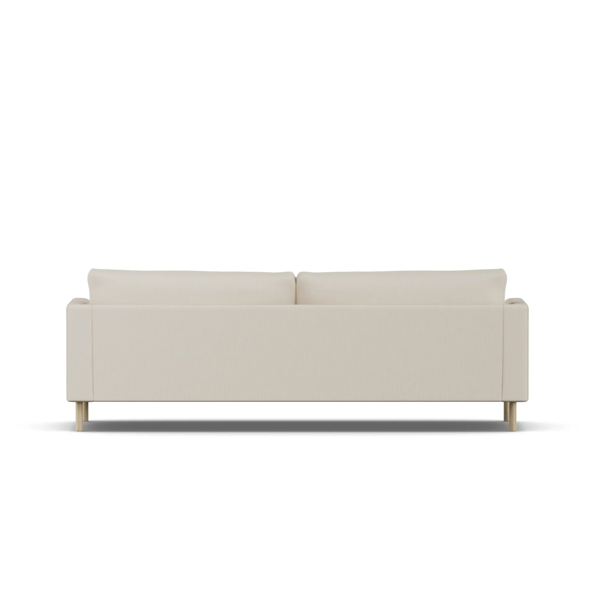 Bredhult Sofa, Jump Beige 1956-Eiche weiß geölt, 3-sitzig 1898
