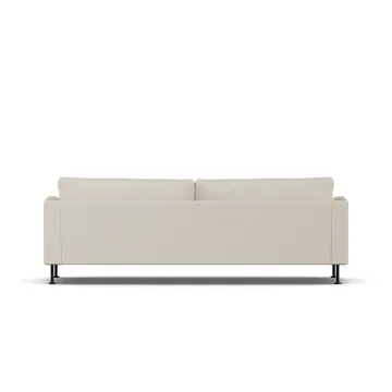 Bredhult Sofa - Jump Beige 1956-Schwarzer Stahl, 3-sitzig - 1898