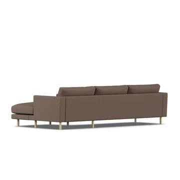 Bredhult Sofa - Jump Brown 1955-Eiche weiß geölt, 2,5-sitzig C1 - 1898