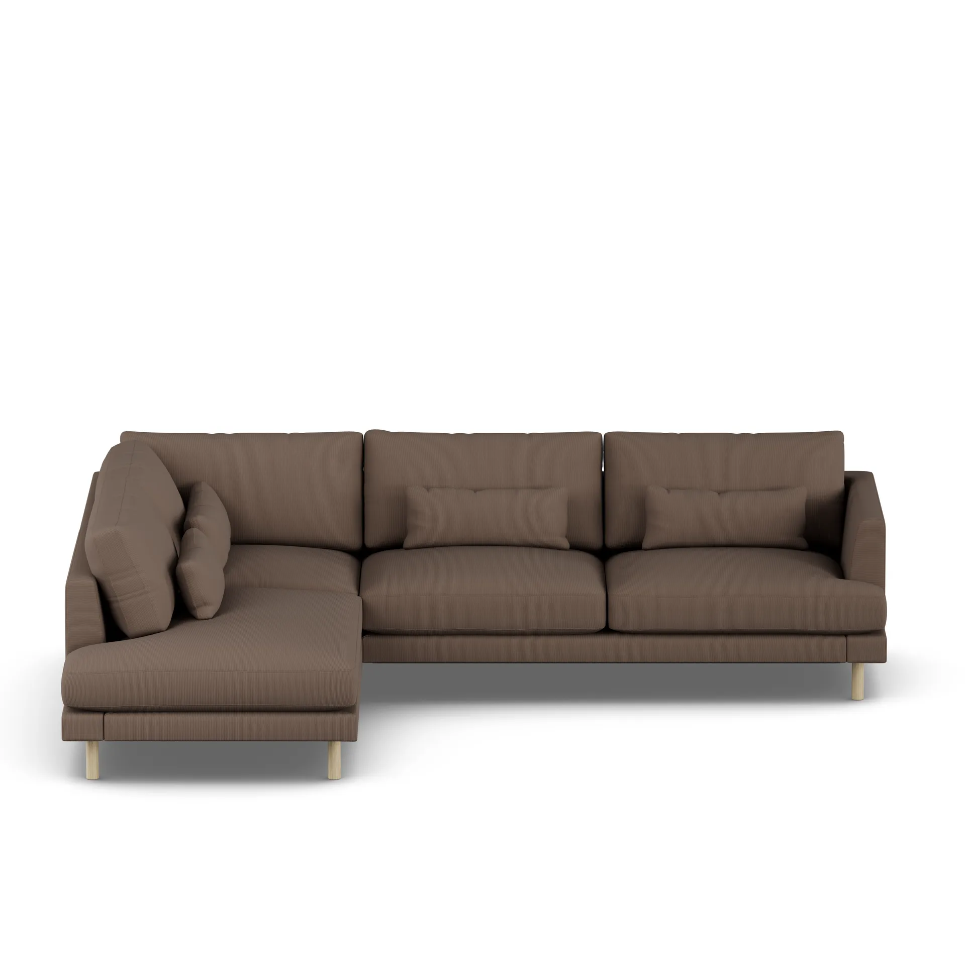 Bredhult Sofa, Jump Brown 1955-Eiche weiß geölt, 3-sitzig A2 1898