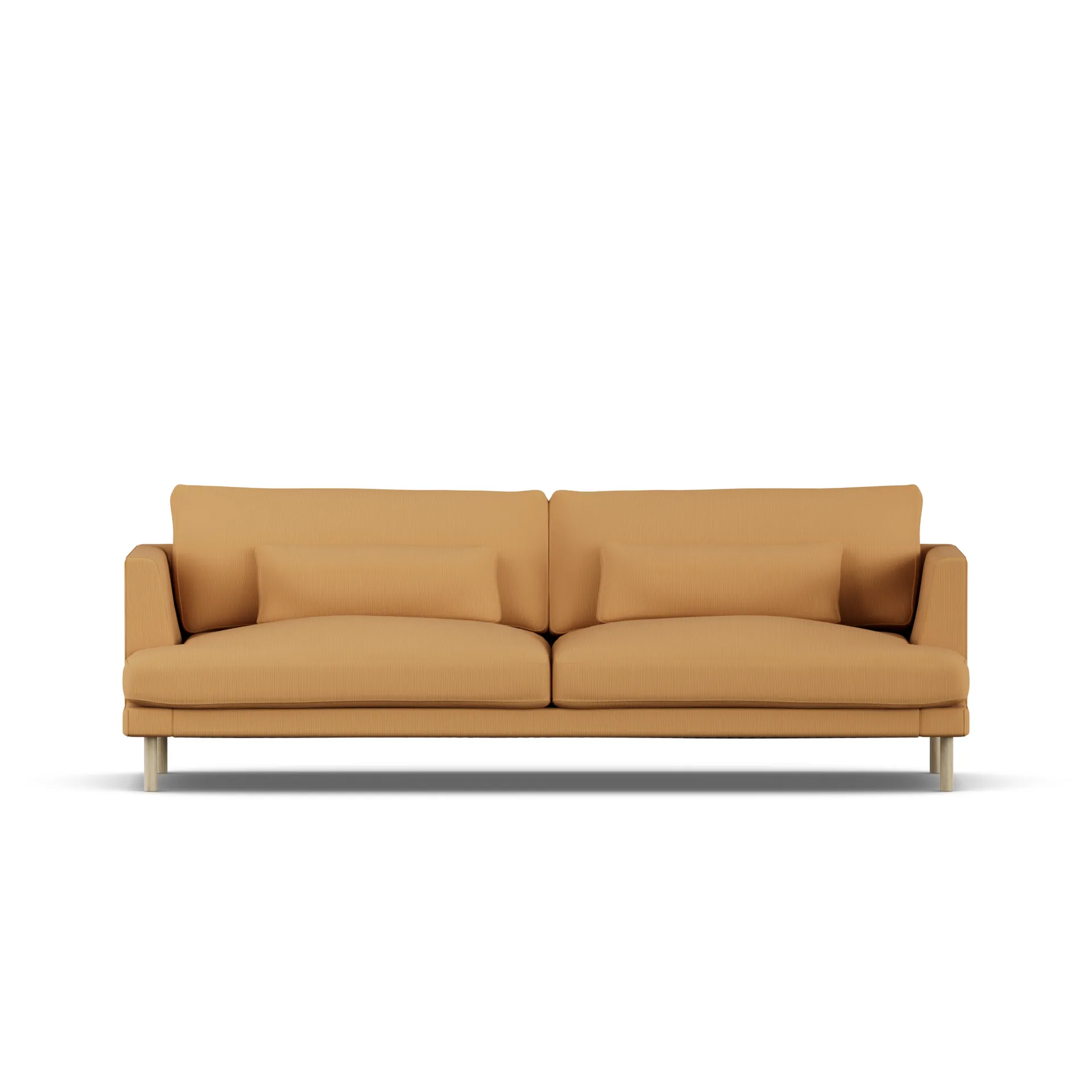 Bredhult Sofa, Jump Honey 1959-Eiche weiß geölt, 3-sitzig 1898