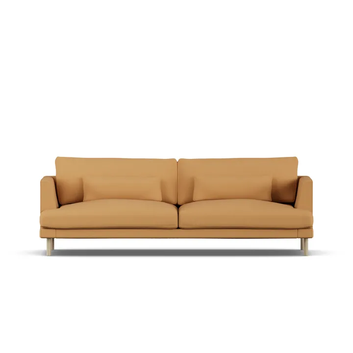 Bredhult Sofa - Jump Honey 1959-Eiche weiß geölt, 3-sitzig - 1898