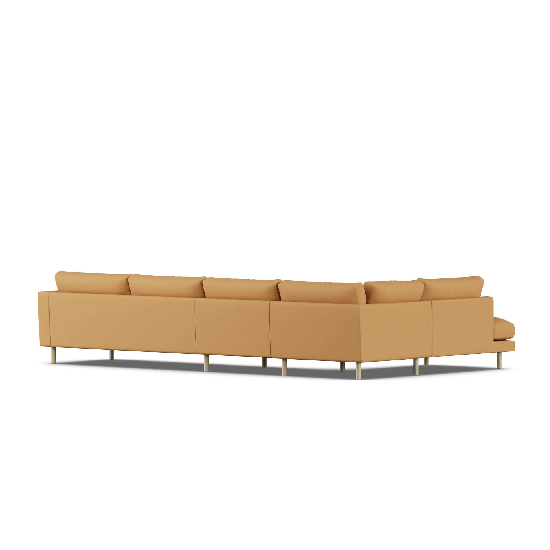 Bredhult Sofa, Jump Honey 1959-Eiche weiß geölt, 4-sitzig B2 1898