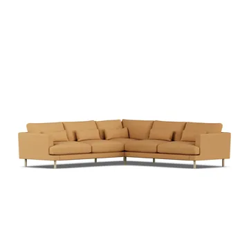 Bredhult Sofa - Jump Honey 1959-Eiche weiß geölt, Ecksofa F - 1898