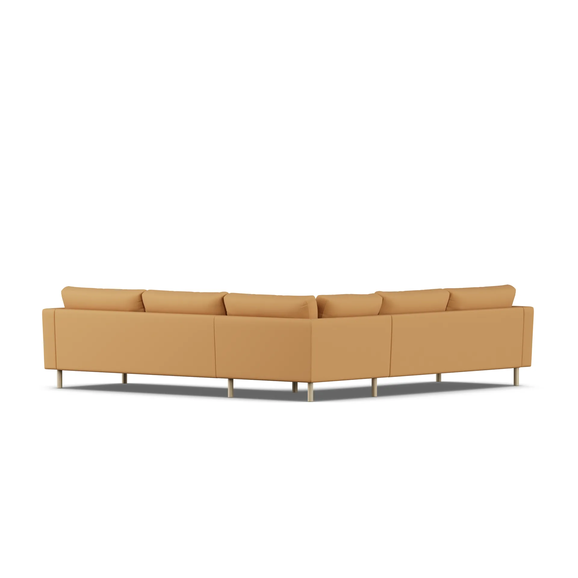 Bredhult Sofa, Jump Honey 1959-Eiche weiß geölt, Ecksofa F 1898
