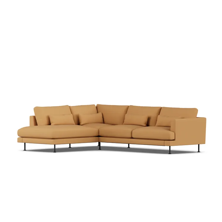 Bredhult Sofa - Jump Honey 1959-Schwarzer Stahl, 3-sitzig A2 - 1898