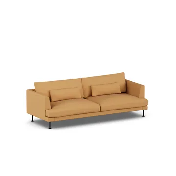 Bredhult Sofa - Jump Honey 1959-Schwarzer Stahl, 3-sitzig - 1898