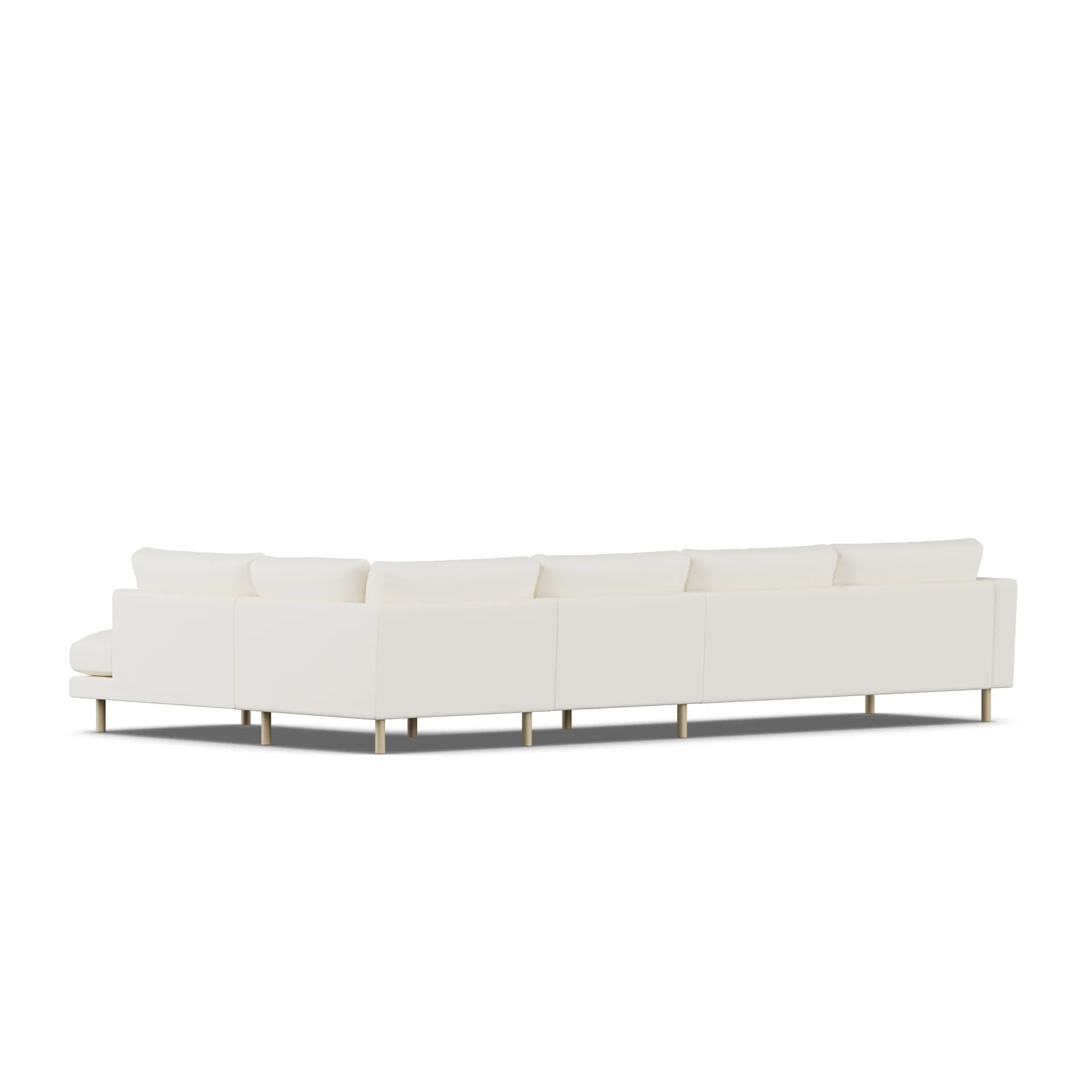 Bredhult Sofa, Jump Off White 1954-Eiche weiß geölt, 4-sitzig B1 1898