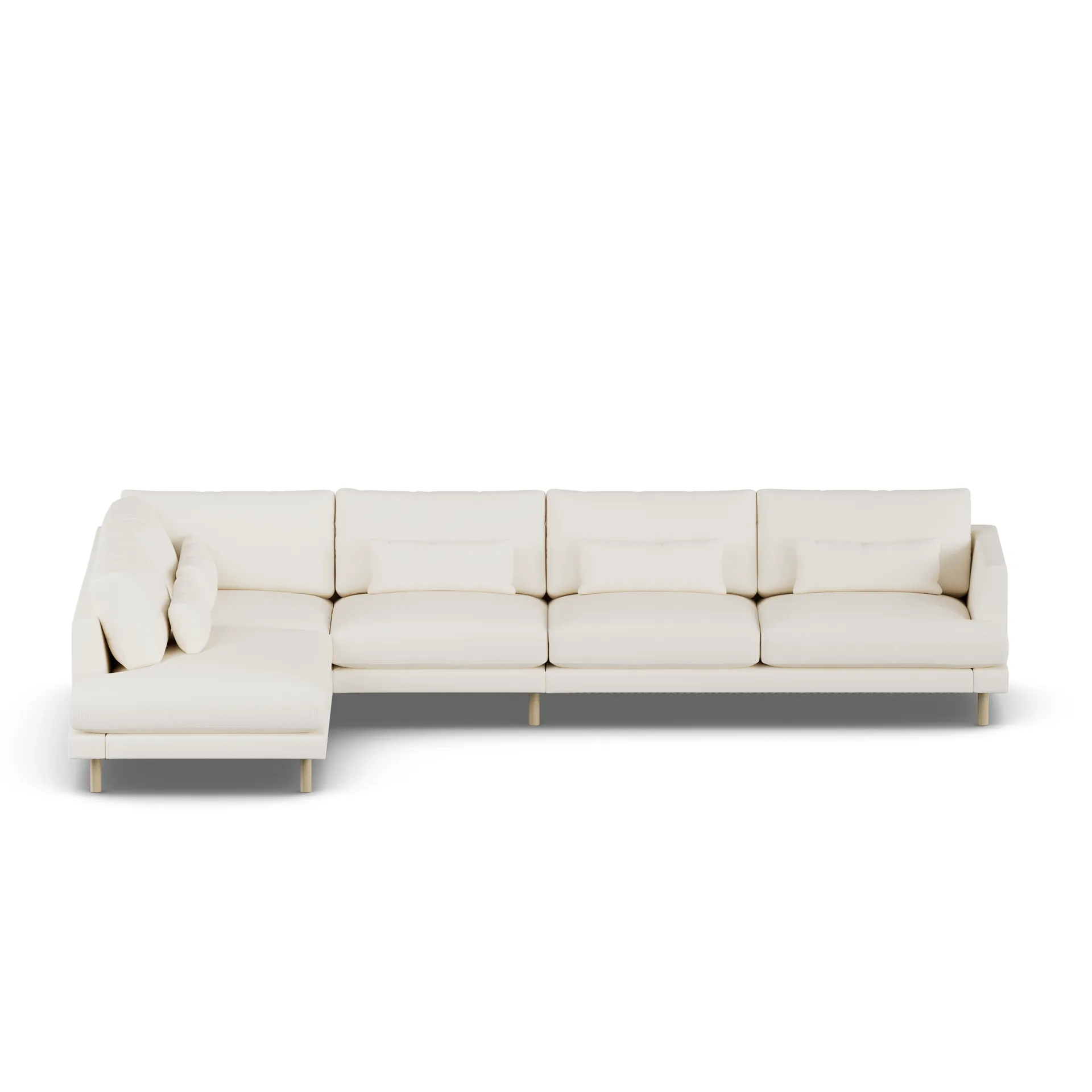 Bredhult Sofa, Jump Off White 1954-Eiche weiß geölt, 4-sitzig B2 1898