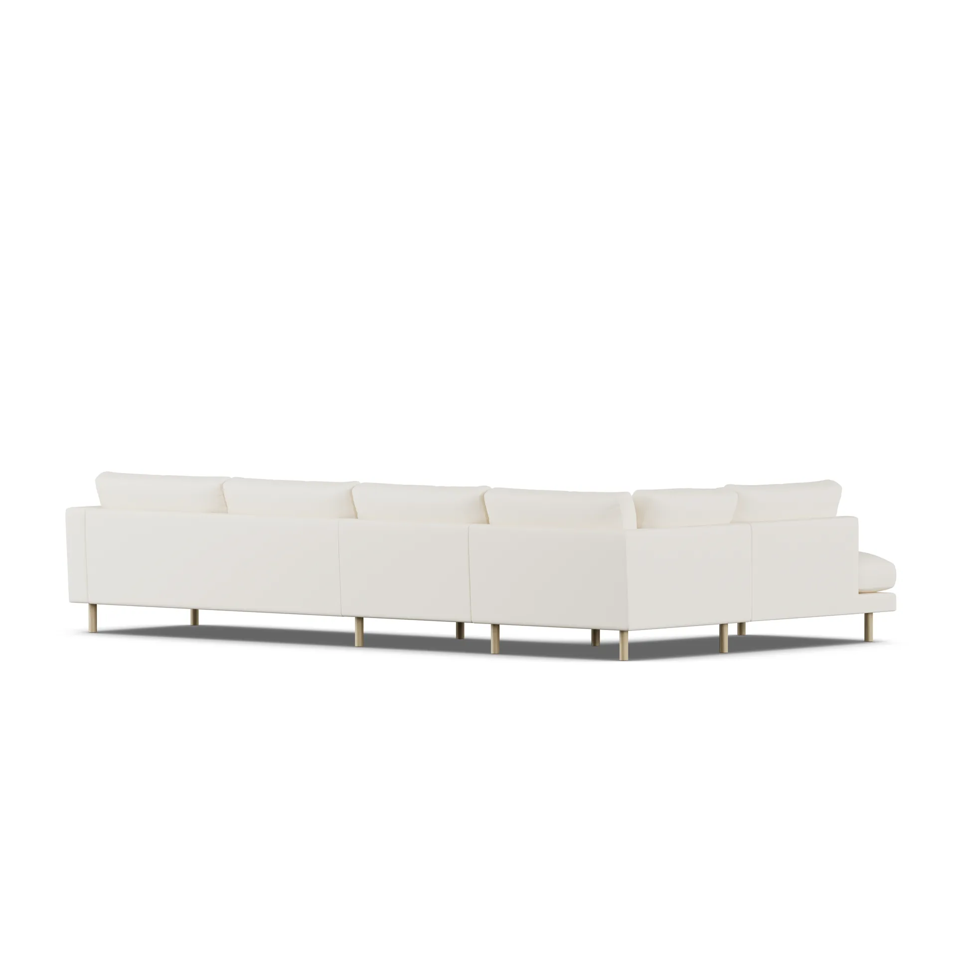 Bredhult Sofa, Jump Off White 1954-Eiche weiß geölt, 4-sitzig B2 1898