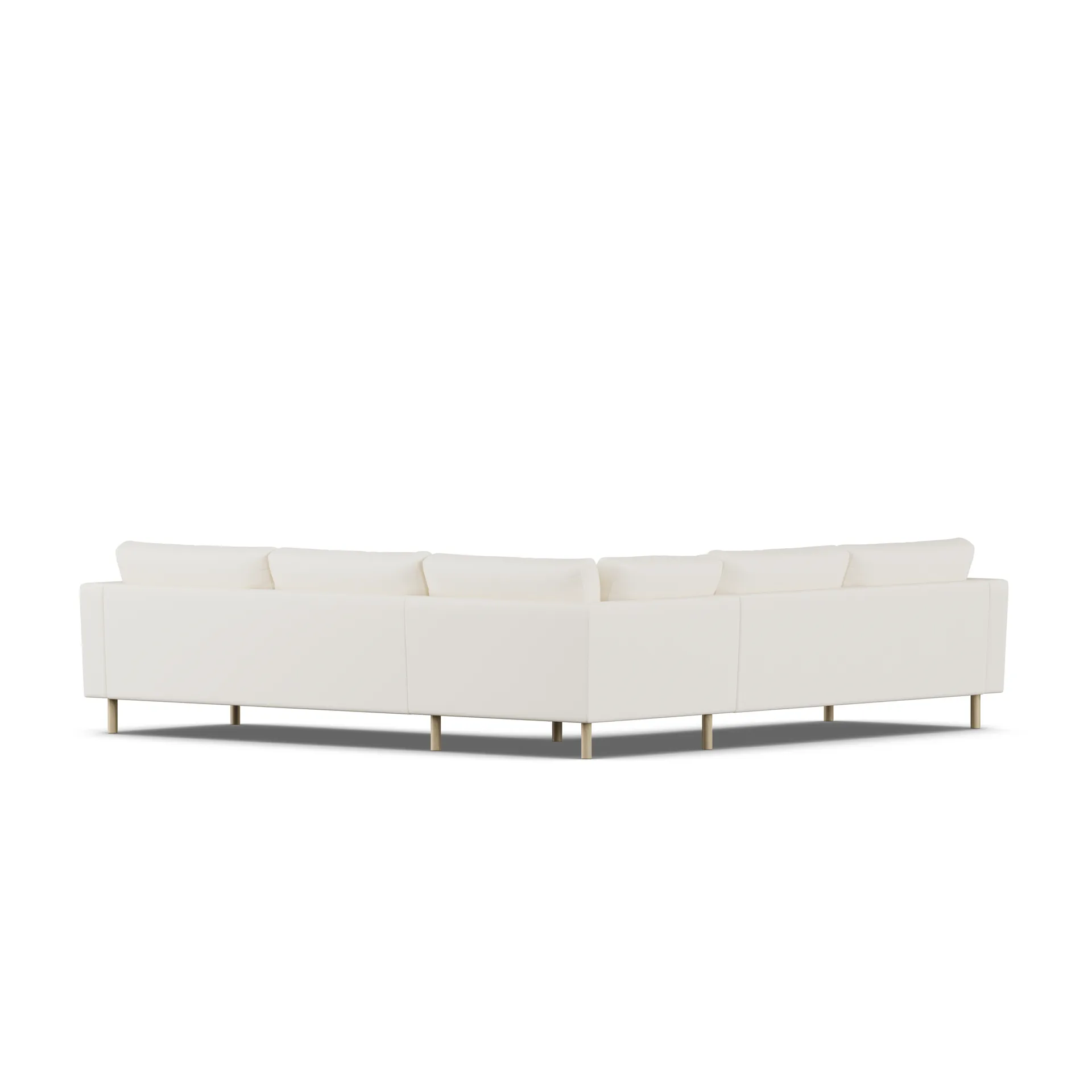 Bredhult Sofa, Jump Off White 1954-Eiche weiß geölt, Ecksofa F 1898