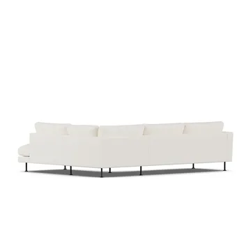 Bredhult Sofa - Jump Off White 1954-Schwarzer Stahl, 3-sitzig A1 - 1898