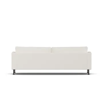 Bredhult Sofa - Jump Off White 1954-Schwarzer Stahl, 3-sitzig - 1898