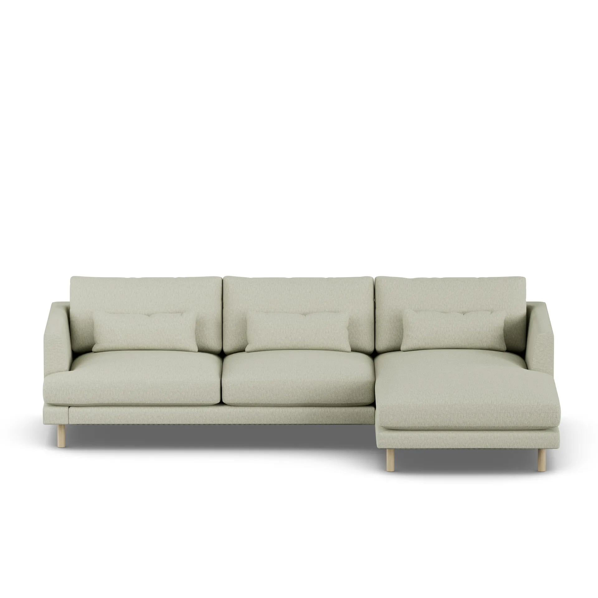 Bredhult Sofa, Luiza Beige 3981-Eiche weiß geölt, 2,5-sitzig C1 1898