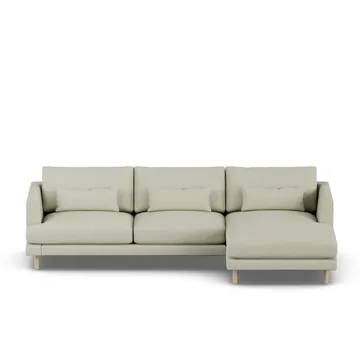 Bredhult Sofa - Luiza Beige 3981-Eiche weiß geölt, 2,5-sitzig C1 - 1898