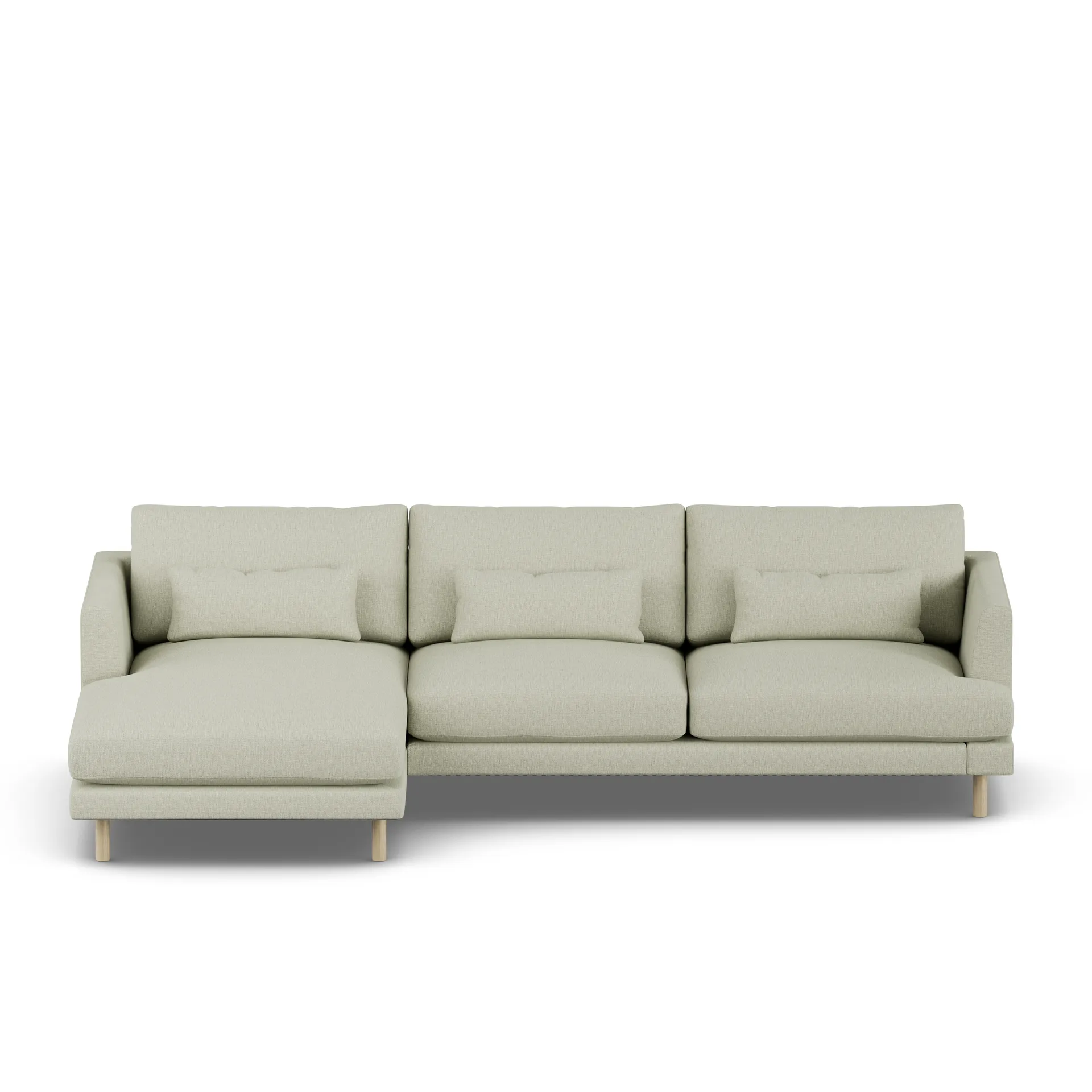 Bredhult Sofa, Luiza Beige 3981-Eiche weiß geölt, 2,5-sitzig C2 1898
