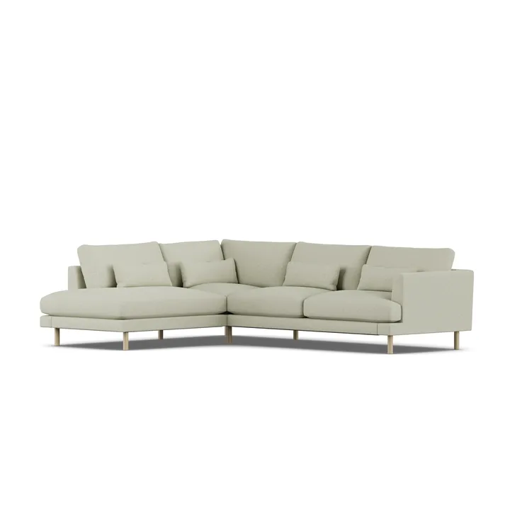 Bredhult Sofa - Luiza Beige 3981-Eiche weiß geölt, 3-sitzig A2 - 1898