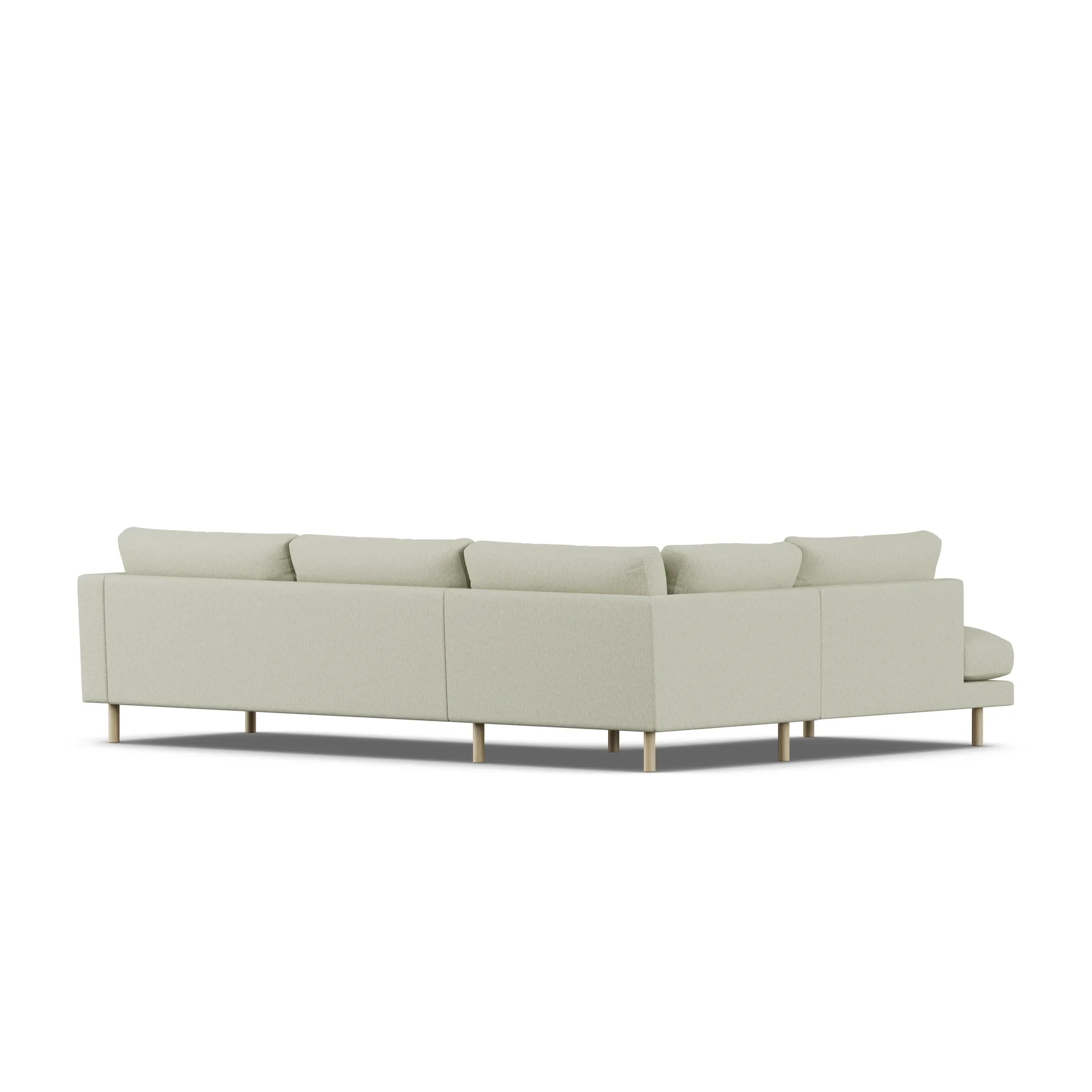 Bredhult Sofa, Luiza Beige 3981-Eiche weiß geölt, 3-sitzig A2 1898