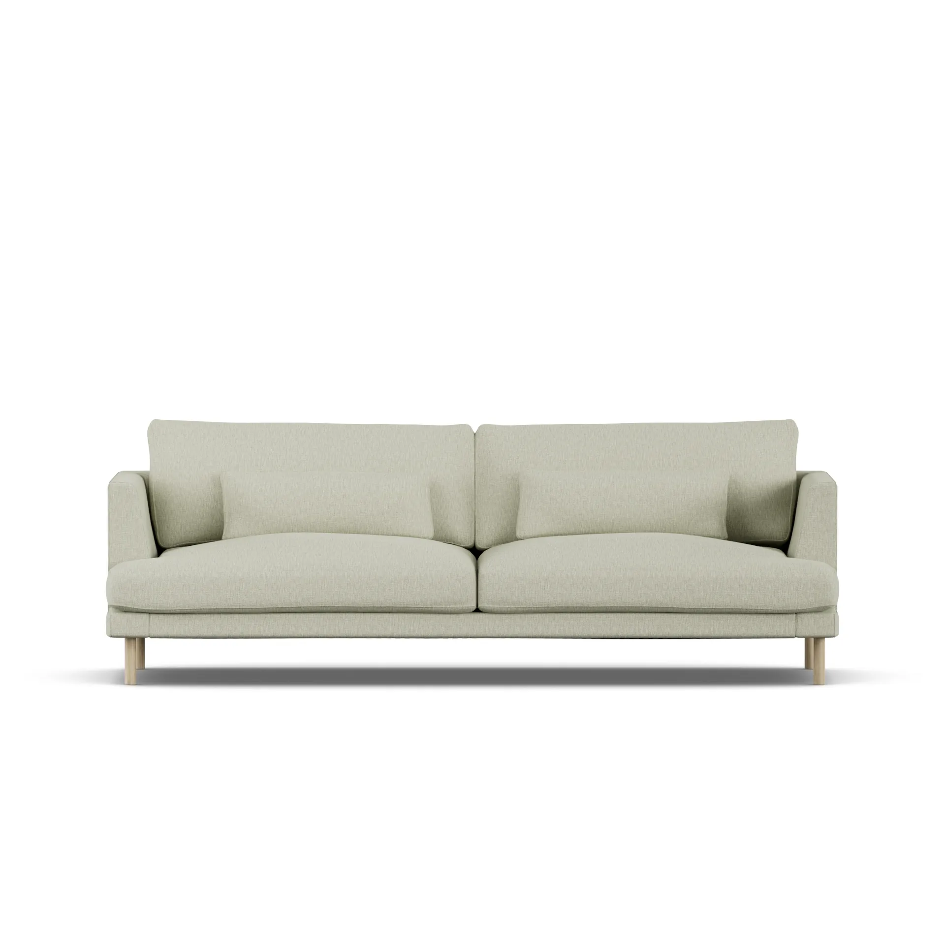 Bredhult Sofa, Luiza Beige 3981-Eiche weiß geölt, 3-sitzig 1898