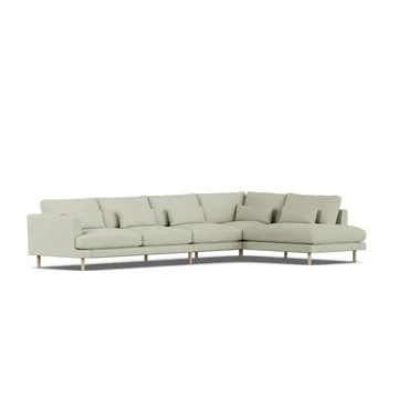 Bredhult Sofa - Luiza Beige 3981-Eiche weiß geölt, 4-sitzig B1 - 1898