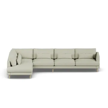 Bredhult Sofa - Luiza Beige 3981-Eiche weiß geölt, 4-sitzig B2 - 1898