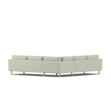 Bredhult Sofa - Luiza Beige 3981-Eiche weiß geölt, Ecksofa F - 1898