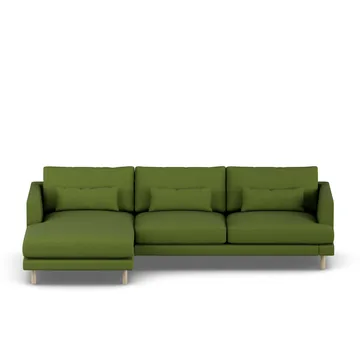 Bredhult Sofa - Luiza Green 3975-Eiche weiß geölt, 2,5-sitzig C2 - 1898