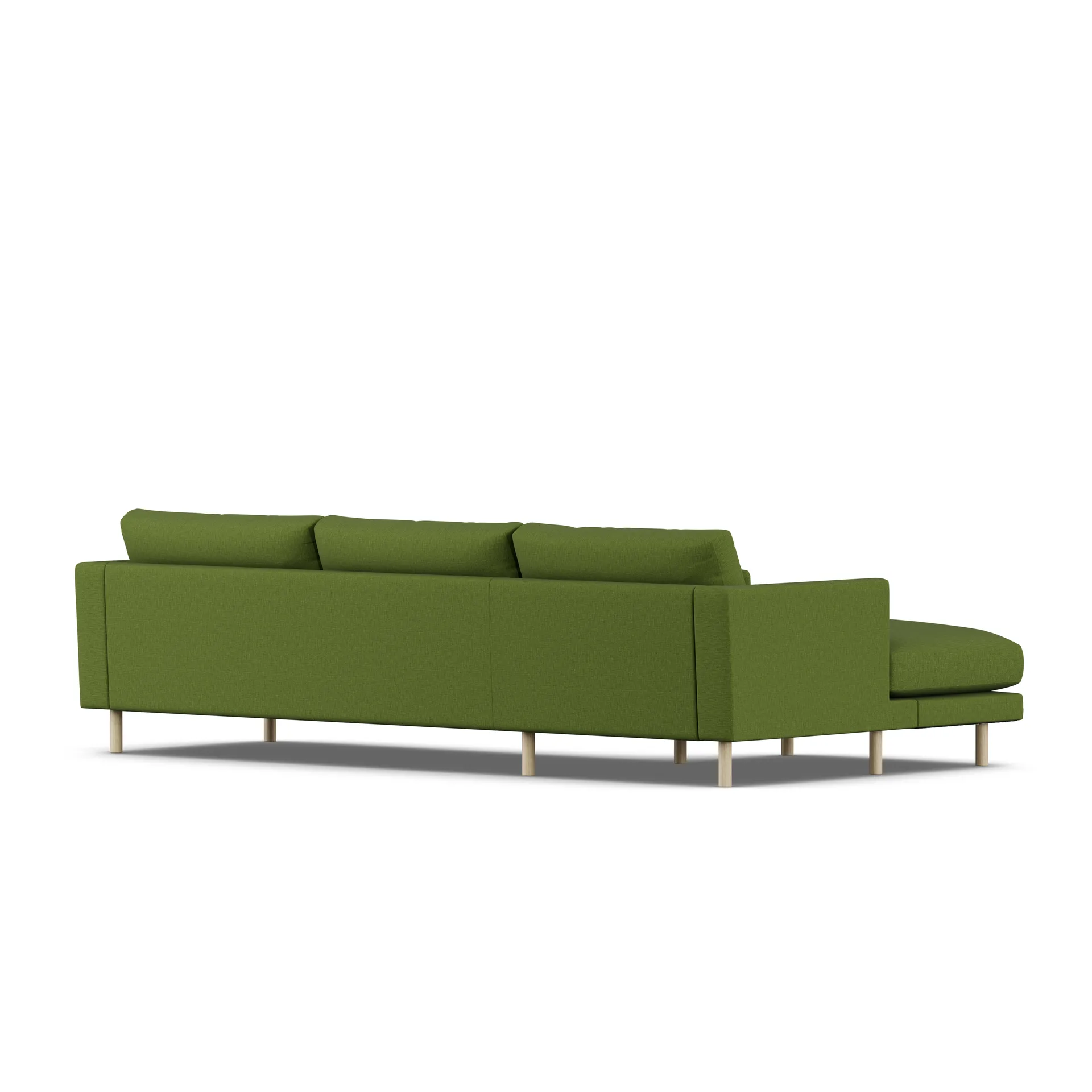 Bredhult Sofa, Luiza Green 3975-Eiche weiß geölt, 2,5-sitzig C2 1898