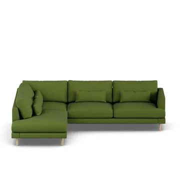 Bredhult Sofa - Luiza Green 3975-Eiche weiß geölt, 3-sitzig A2 - 1898
