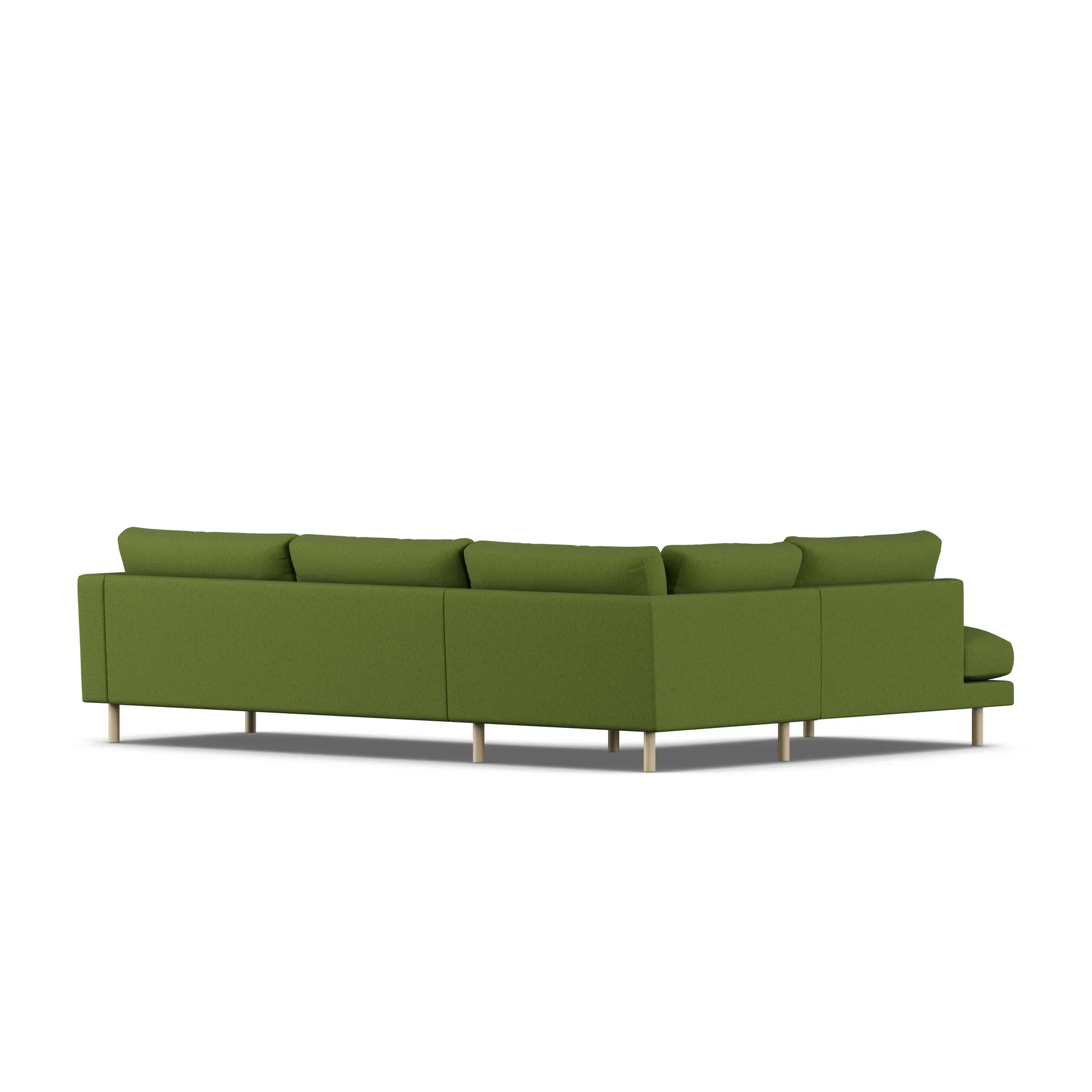 Bredhult Sofa, Luiza Green 3975-Eiche weiß geölt, 3-sitzig A2 1898