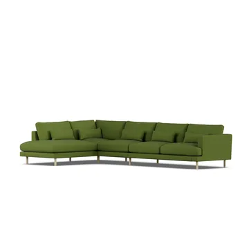 Bredhult Sofa - Luiza Green 3975-Eiche weiß geölt, 4-sitzig B2 - 1898