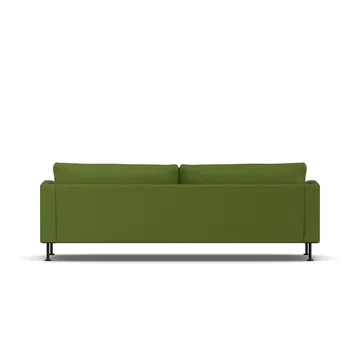 Bredhult Sofa - Luiza Green 3975-Schwarzer Stahl, 3-sitzig - 1898