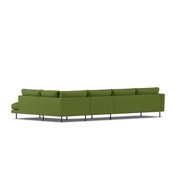 Bredhult Sofa - Luiza Green 3975-Schwarzer Stahl, 4-sitzig B1 - 1898