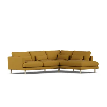 Bredhult Sofa - Luiza Mustard 3972-Eiche weiß geölt, 3-sitzig A1 - 1898