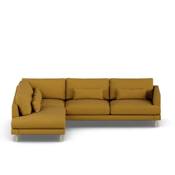 Bredhult Sofa - Luiza Mustard 3972-Eiche weiß geölt, 3-sitzig A2 - 1898