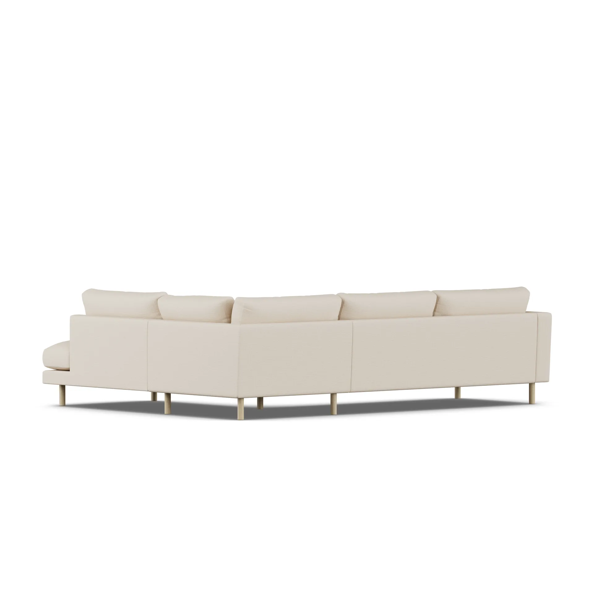 Bredhult Sofa, Same Beige 6670-Eiche weiß geölt, 3-sitzig A1 1898