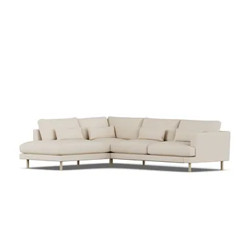 Bredhult Sofa - Same Beige 6670-Eiche weiß geölt, 3-sitzig A2 - 1898