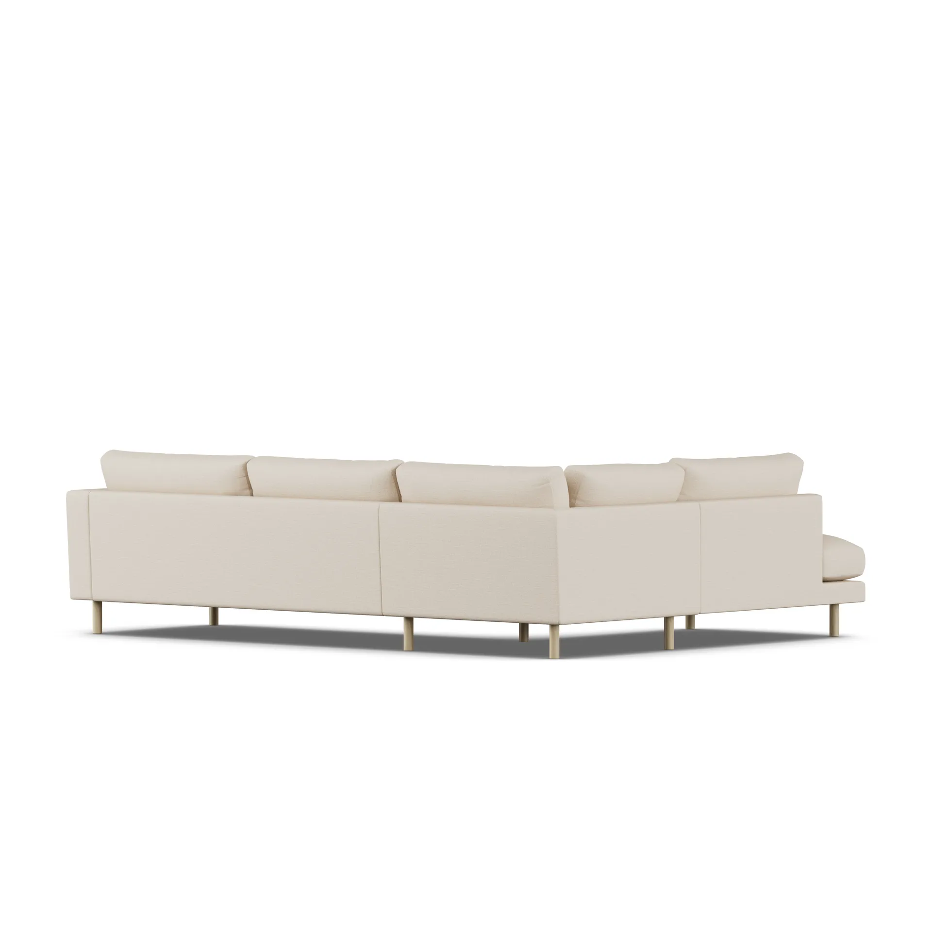 Bredhult Sofa, Same Beige 6670-Eiche weiß geölt, 3-sitzig A2 1898