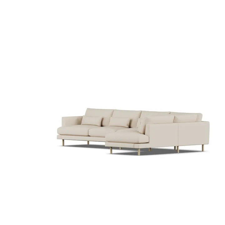 Bredhult Sofa - Same Beige 6670-Eiche weiß geölt, 4-sitzig B1 - 1898