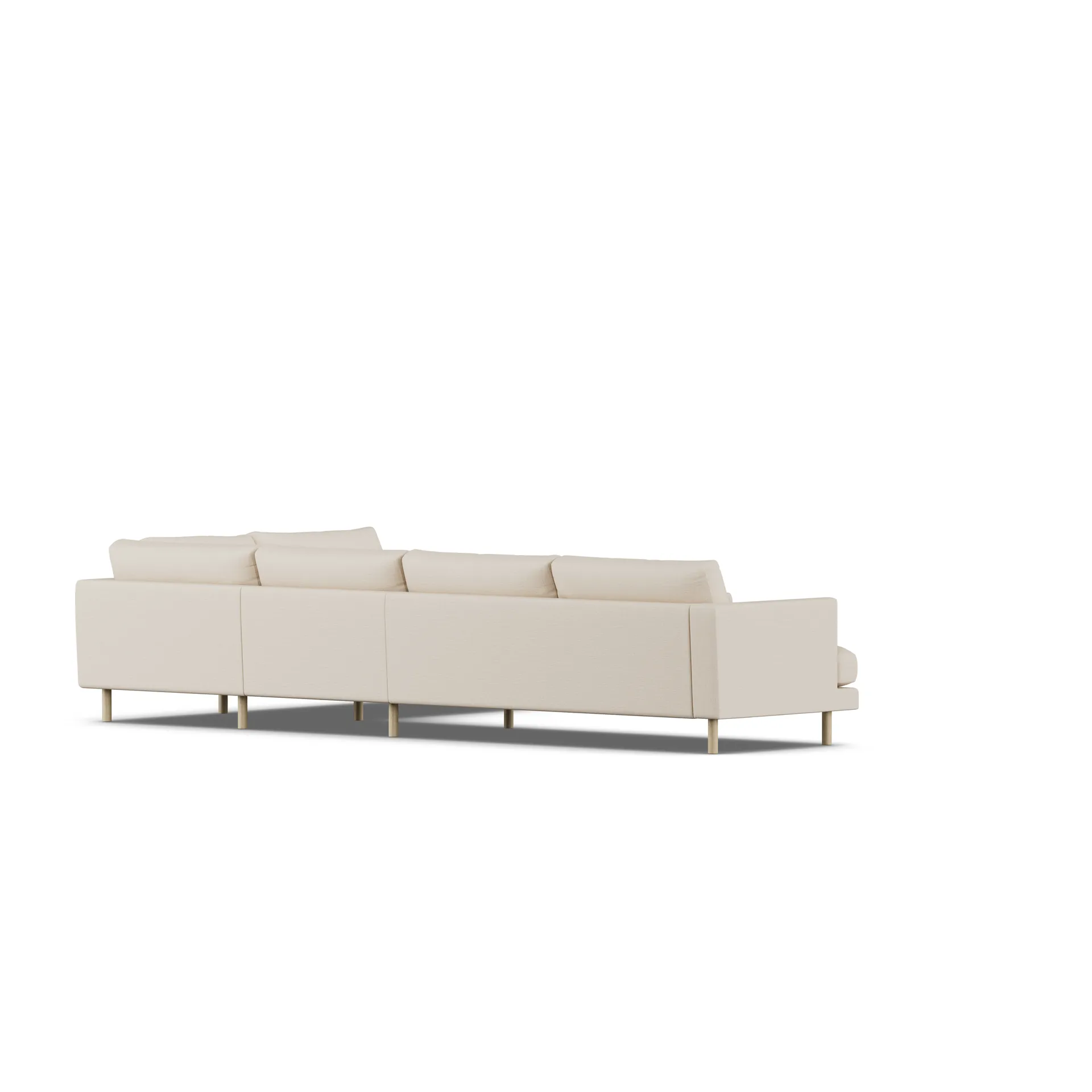 Bredhult Sofa, Same Beige 6670-Eiche weiß geölt, 4-sitzig B1 1898