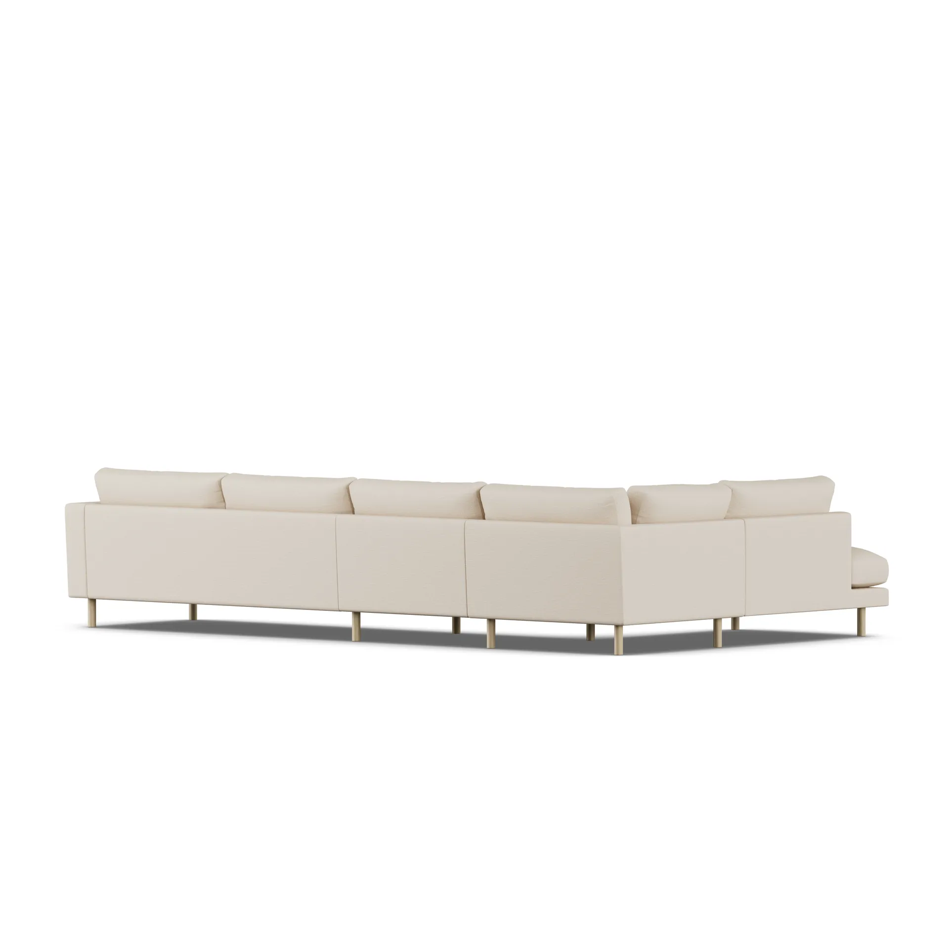 Bredhult Sofa, Same Beige 6670-Eiche weiß geölt, 4-sitzig B2 1898