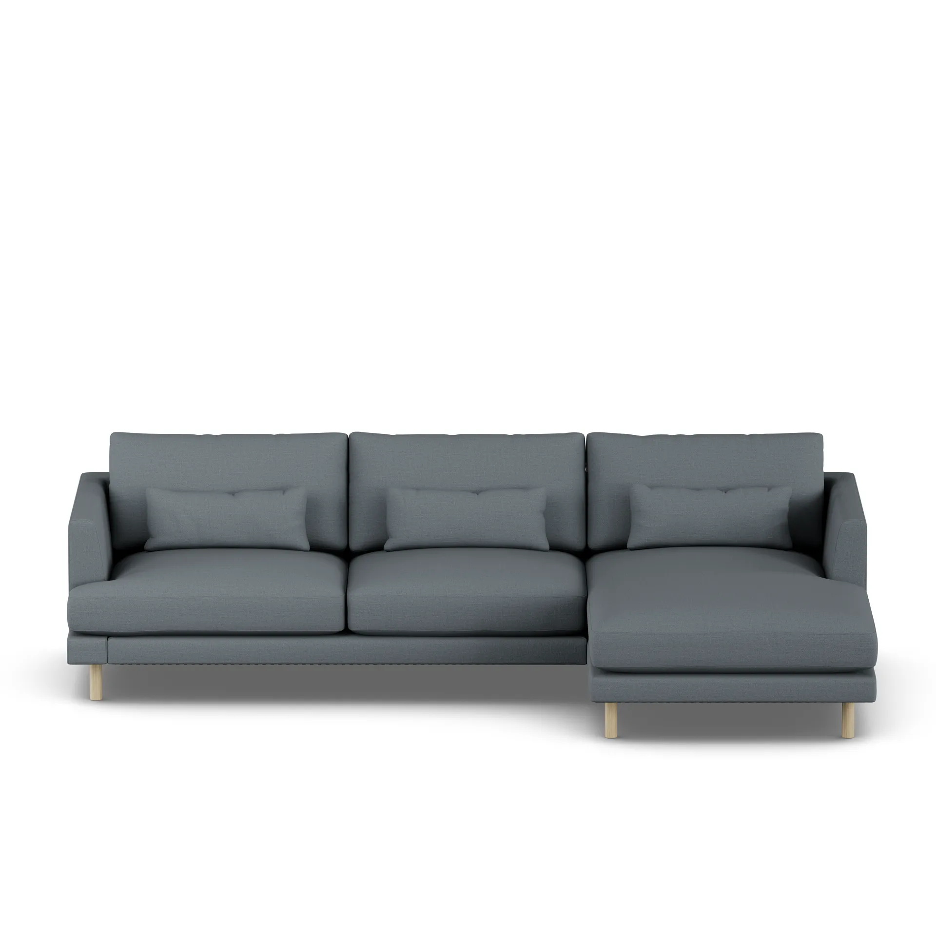 Bredhult Sofa, Same Blue 6678-Eiche weiß geölt, 2,5-sitzig C1 1898