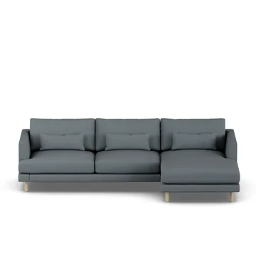 Bredhult Sofa - Same Blue 6678-Eiche weiß geölt, 2,5-sitzig C1 - 1898
