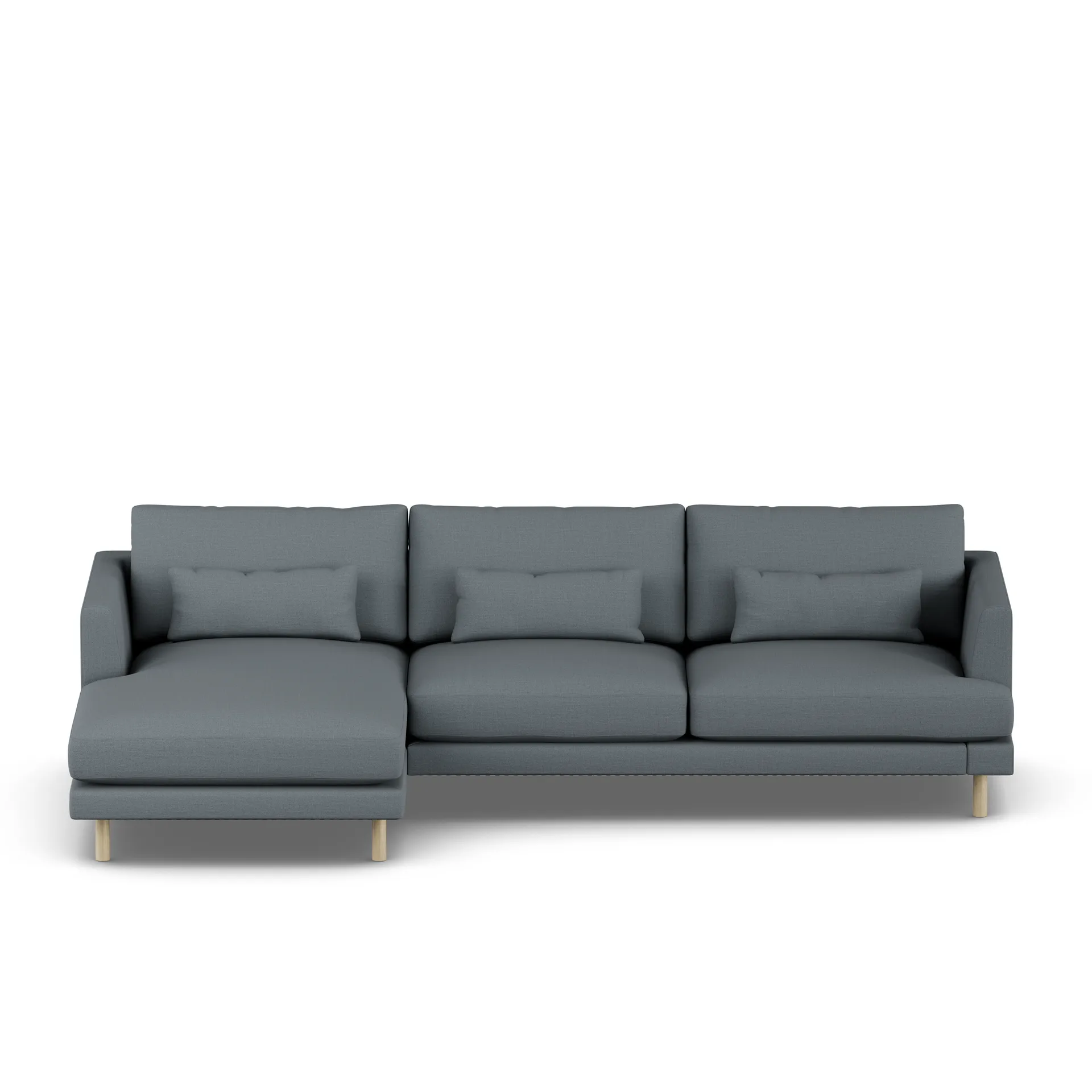 Bredhult Sofa, Same Blue 6678-Eiche weiß geölt, 2,5-sitzig C2 1898