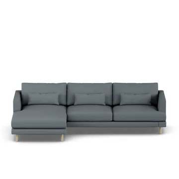 Bredhult Sofa - Same Blue 6678-Eiche weiß geölt, 2,5-sitzig C2 - 1898