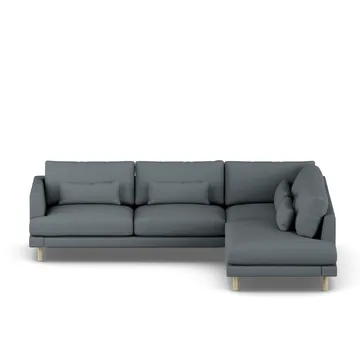 Bredhult Sofa - Same Blue 6678-Eiche weiß geölt, 3-sitzig A1 - 1898
