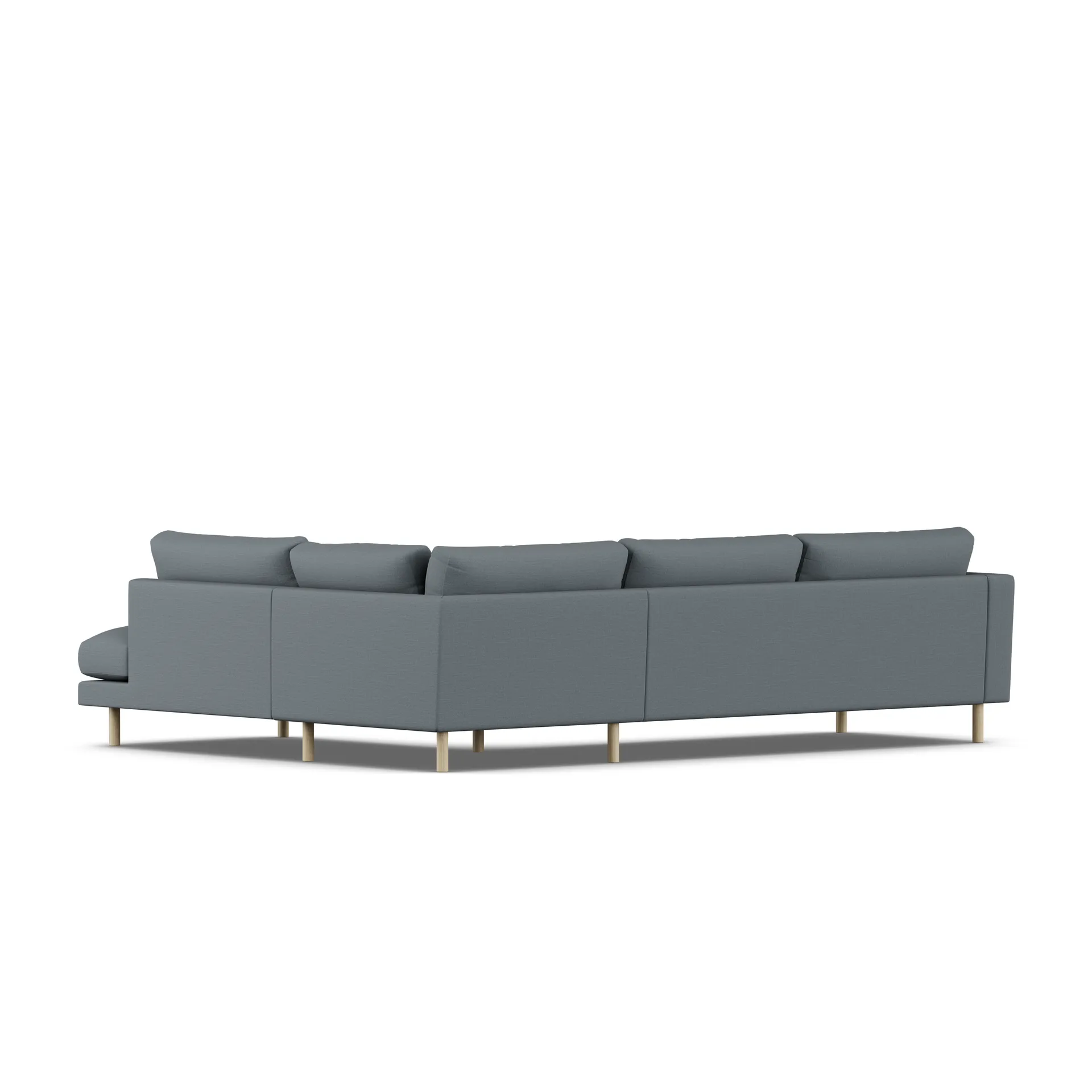 Bredhult Sofa, Same Blue 6678-Eiche weiß geölt, 3-sitzig A1 1898